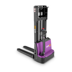 Electric Pedestrian Stacker PSM 1.2 | 1200 kg | Li-ion | AntOn by Jungheinrich - width across fork 570 mm