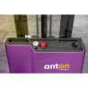 Electric Pedestrian Stacker PSM 1.2 | 1200 kg | Li-ion | AntOn by Jungheinrich - width across fork 570 mm
