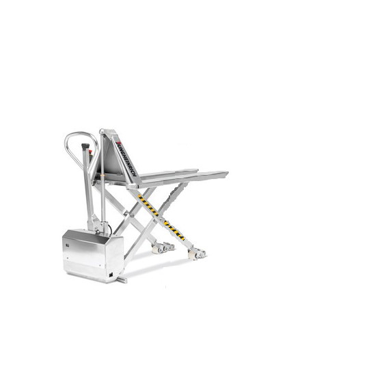 Jungheinrich AMX I15e  Stainless Steel Scissor Lift Hand Pallet Truck (540 x 1200mm forks)