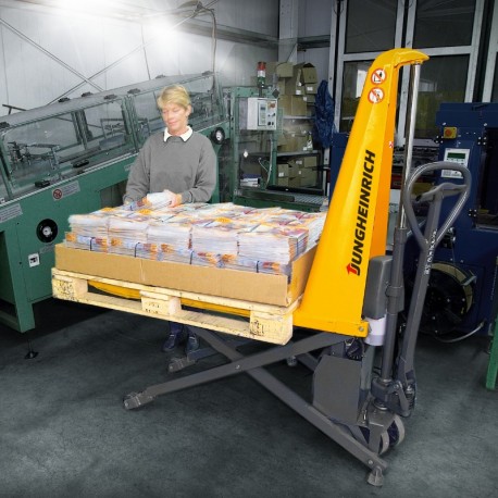 Jungheinrich AMX 10 Scissor Lift Hand Pallet Truck