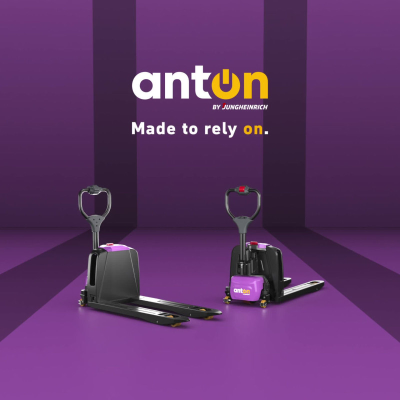 Electric pedestrian pallet truck  - SW | PTL 1.5 | 560 x 1150mm | AntOn by Jungheinrich